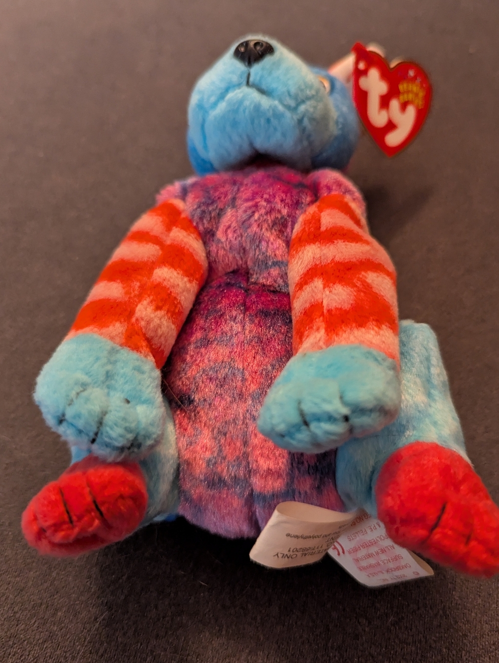 Ty Beanie Baby Hodge-Podge the Dog - 2002 Retired Rare Multi-Color Patchwork - Picture 6 of 10